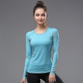 Womens Dry Fit Long Sleeve Workout Tops Exporter