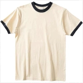 3 Wholesales Custom Men T Shirt 100 Cotton Shirts O Neck Ringer Print Blank Plain Ringer Tees Ringer T Shirt