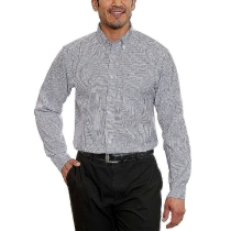 Mens Traditional Fit Dress Shirt Rust Blue Tattersal