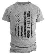 Personalized T Shirt Your Own Printed Text