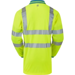 High Quality Visibility Reflective Safety Vest Waistcoat Hi Vis Polo T Shirt 2
