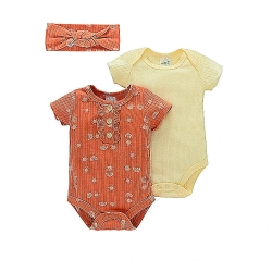 Cotton Blend Infant Onesies