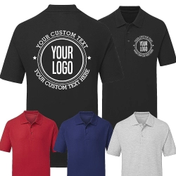 Personalised Custom Printed Polo Shirt