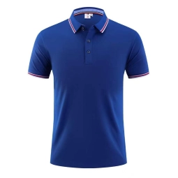 Blue Corporate Uniform Polo Shirt