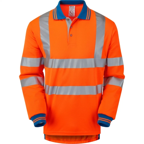 Reflective Safety Hi Vis Polo T-Shirt Supplier Falkland Islands