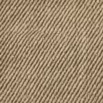 Close-up of the khaki cotton twill weave of the men's cargo pants, showing the diagonal ribs and yarn structure